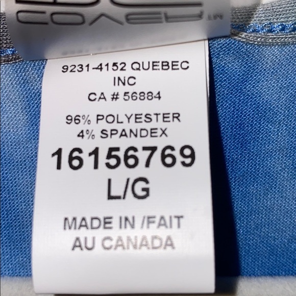 Cover Me Swim Blue Tie Dye Maxi Dress - Picture 4 of 4